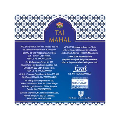 Taj Mahal Tea | Rich and Flavourful Chai