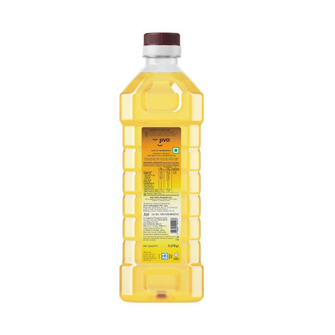 Jivo Gold Refined Oil Blend Of Rice Bran Oil and Sunflower Oil