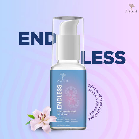 Azah Endless Silicone-Based Lubricant Gel For Men & Women | Lily Flavoured