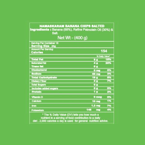 Namaskaram Banana Chips Original Style Salted