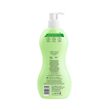 Parachute Advansed Refresh Body Lotion 100% Natural Moisturisers