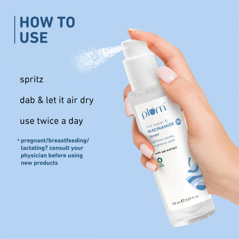 Plum Rice Water & Niacinamide 3% Toner