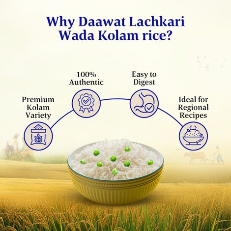 Daawat Kolam Rice | Medium Grain