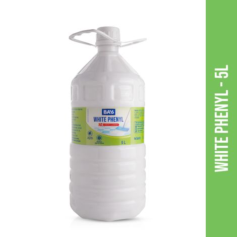 BAY6 White Phenyl Tough Dirt Removal Germ Fighter