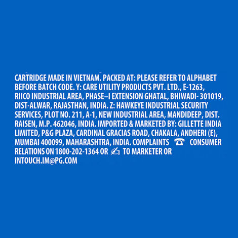 Gillette Mach3 Turbo 3-Bladed Cartridges with Comfort Gel Bar (Pack of 4)