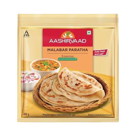 Aashirvaad Ready To Cook Malabar Paratha