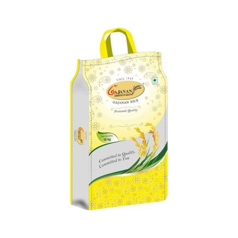 Gajanan Yellow Sona Masoori Steam Rice