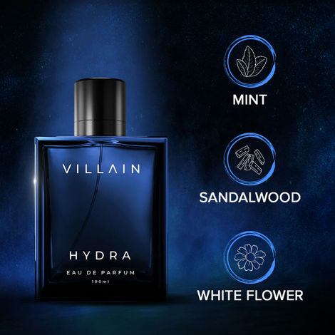 Villain Hydra Perfume 100 Ml - Eau De Parfum - Premium Long Lasting Fragrance Spray - Aquatic
