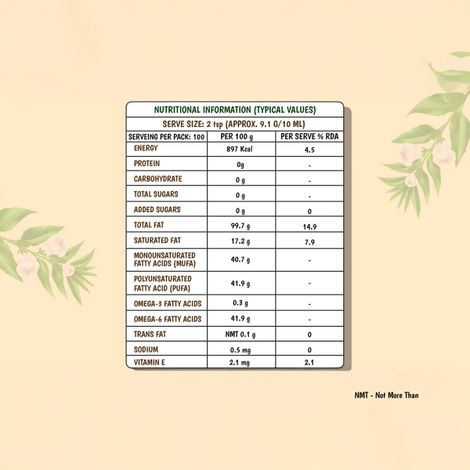 Tata Simply Better Sesame-Gingelly (Til) Cold Pressed Oil | Pure & Unrefined Oil