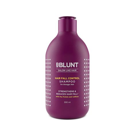 BBlunt Hair Fall Control Shampoo With Pea Protein & Caffeine For Stronger Hair