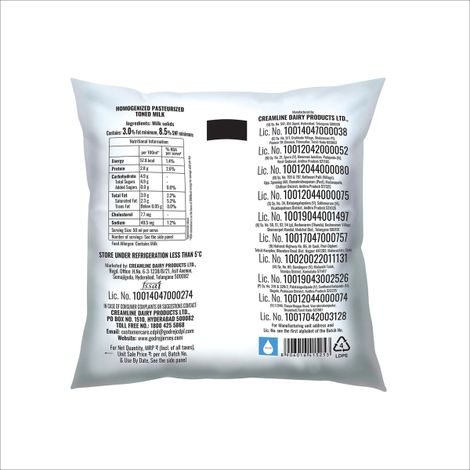 Godrej Jersey Toned Milk