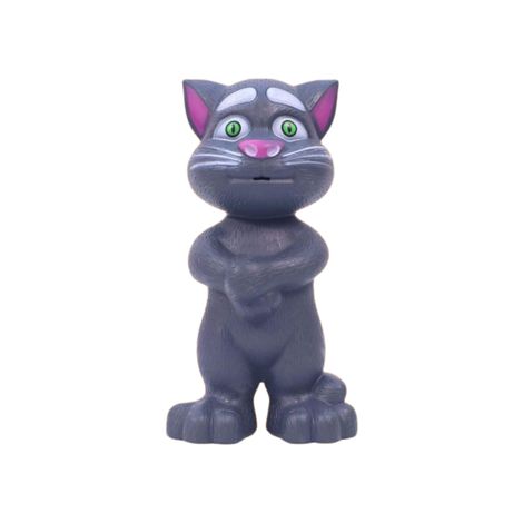 Toyshine Mimicing Repeat What You Say Talking Cat For Kids Birthday (2-5 Year Old) - Grey