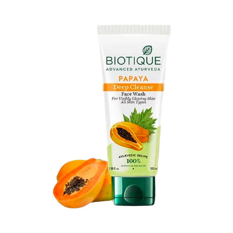 Biotique Papaya Deep Cleanse Face Wash