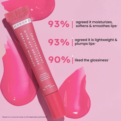 Hyphen Vitamin-Infused Peptide Tinted Lip Balm - Marshmallow