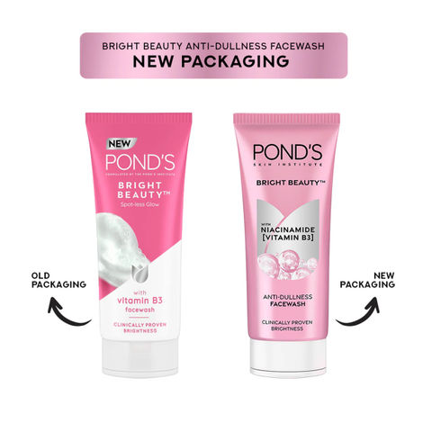 Pond's Bright Beauty Anti-Dullness Facewash With Vitamin B3