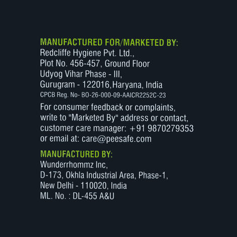 Pee Safe Natural Intimate Wash for Men | Dermatologically Tested