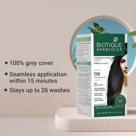 Biotique Herbcolor 1N Natural Black