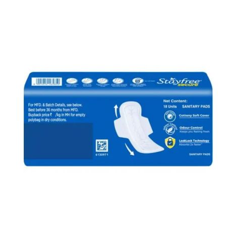 Stayfree Secure Regular Sanitary Pads