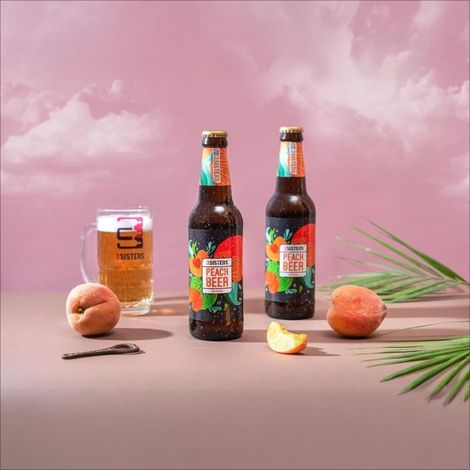 3 Sisters Peach Non Alcoholic Beer