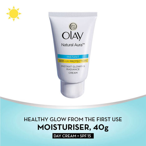 Olay Natural Aura Radiance Cream With Vitamin B3, Pro B5, E And UV Protection