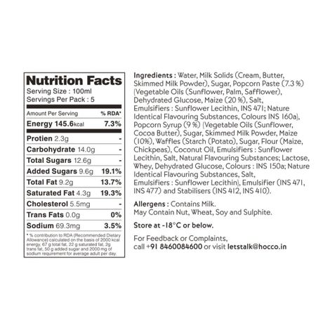 Huber & Holly Salted Caramel Popcorn Ice Cream Tub