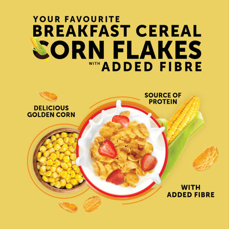 Bagrrys Corn Flakes Plus Original Healthier - Added Fibre