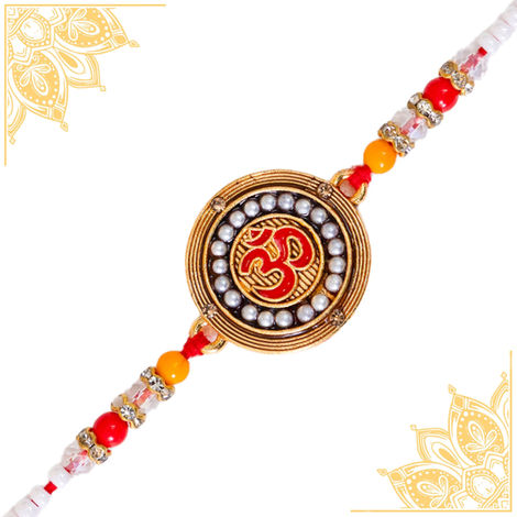 Meenakari Designer Rakhi From Meenakari Collection (BANDHAN)