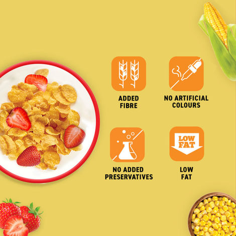 Bagrrys Corn Flakes Plus Original Healthier - Added Fibre