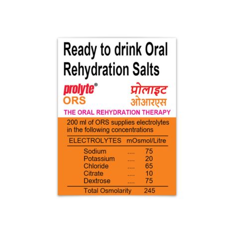 Prolyte ORS Liquid - Orange Flavour