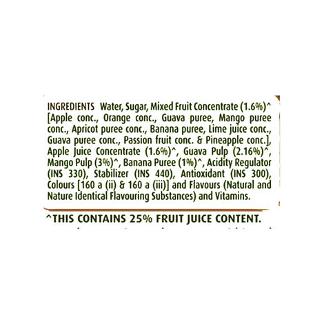 Dabur Real Fruit Power Vitamin Boost Mixed Fruit Juice