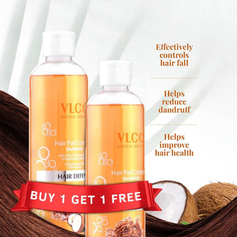 VLCC Hair Fall Control Shampoo With Buy One Get One