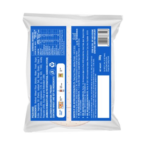 English Oven Pizza Base 8"