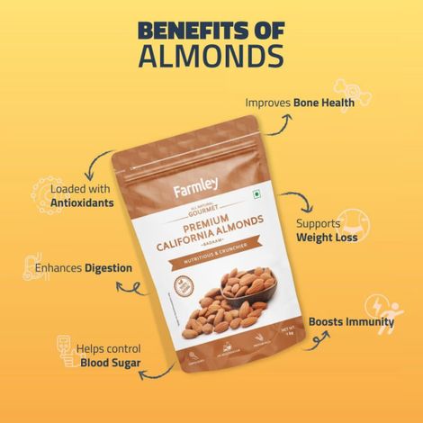 Farmley Premium California Almonds