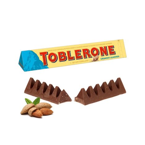 Toblerone Crunchy Almonds Chocolate Bar