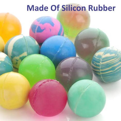 Aditi Toys Crazy Bouncing Balls - 24 Colourful Balls for Kids Fun Indoor & Outdoor Play