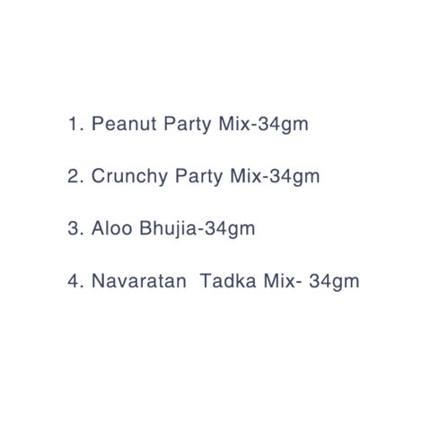 Let's Try Combo Pack | Aloo Bhujia | Navratan | Peanut Party | Crunchy Party