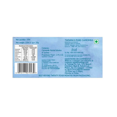 Twinings Pure Chamomile Herbal Tea