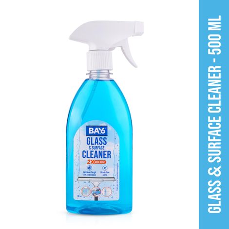 BAY6 Glass and Surface Cleaner 2X Shine Tough Dirt & Grease Removal