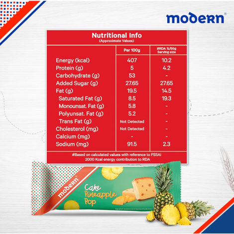 Modern Pineapple Pop Cake Combo