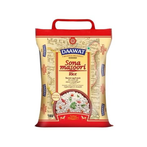 Daawat Sona Masuri Rice | Medium Grain
