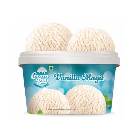 Cream Pot Vanilla Tub