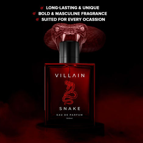 Villain Snake Perfume For Men Strong Smoky Sexy And Masculine