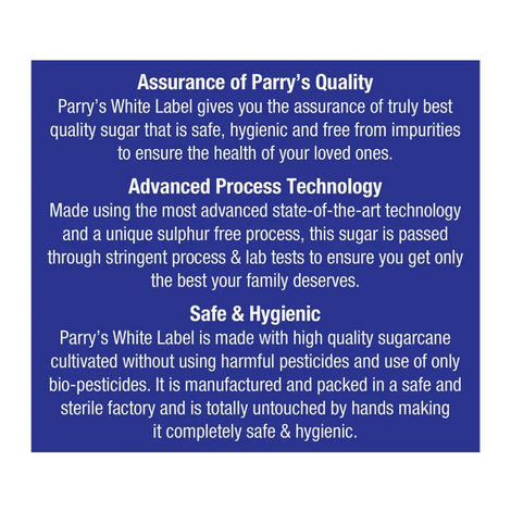 Parrys White Label Sugar