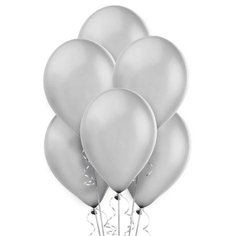 Se7en Balloons - Golden & Silver