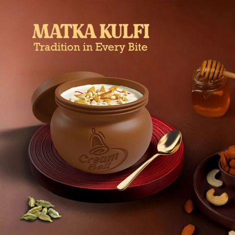 Cream Bell Matka Kulfi