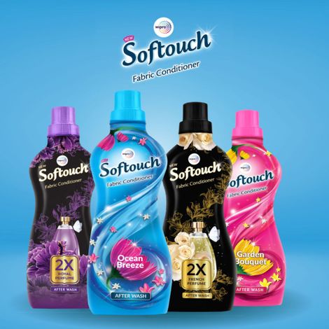 Softouch Ocean Breeze After Wash Fabric Conditioner With Antibacterial Protection