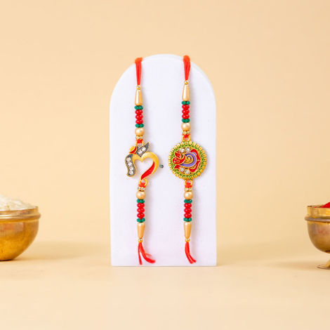 Religious Rakhi Set (Shree Rakhi) Pack of 2