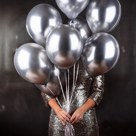 Balloons - Silver