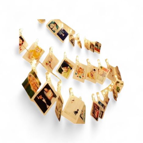 Quace LED Decorative Lights - Yellow | ‎Photo Clips