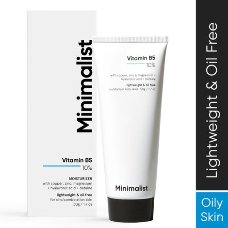 Minimalist 10% Vitamin B5 Oil-free Face Moisturizer Gel